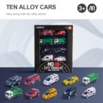 Alloy Racing Cars - City Vehicles 10 Pcs - Image 9